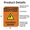 Signmission Electrical Hazard With Symbol OSHA Warning Sign, Vinyl Decal, 5in W x 7in L, 2PK OS-2PACK-WS-D-57-V-13128 - alternate 4
